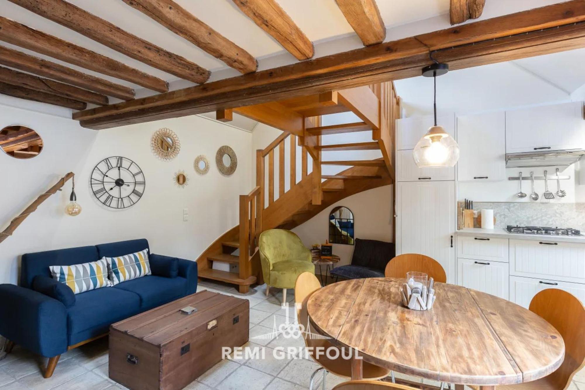 L'Escalier D'H - Duplex 3 In The City Center - Normand Charm - Family Stay Honfleur Luaran gambar